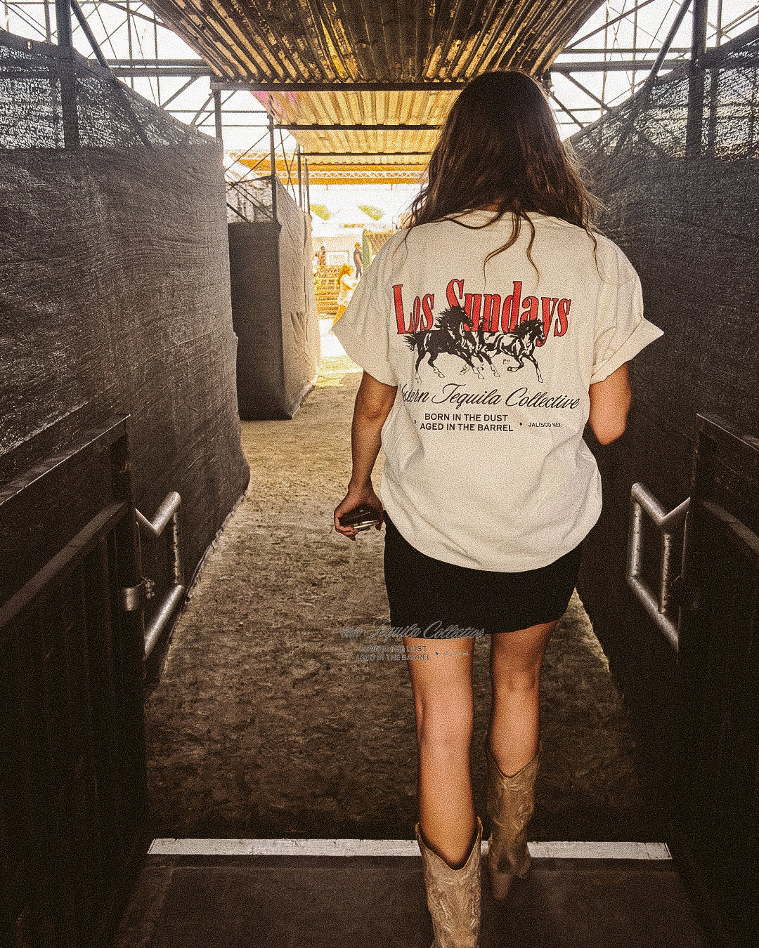 Tequila Collective Tee - Off White/Black