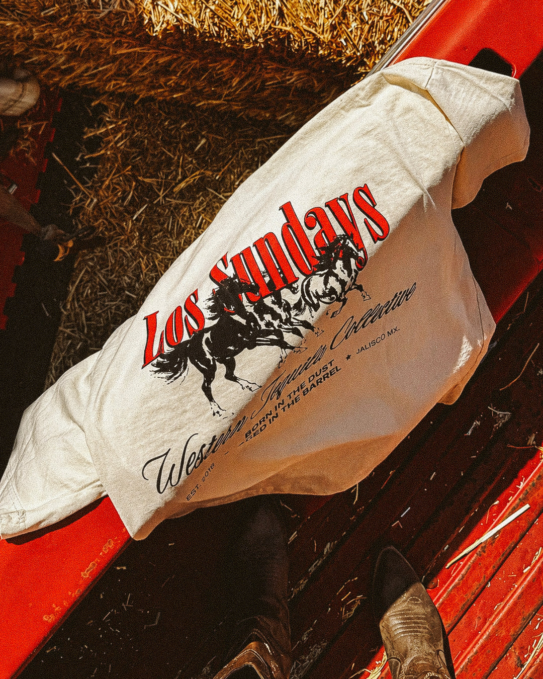 Tequila Collective Tee - Off White/Black