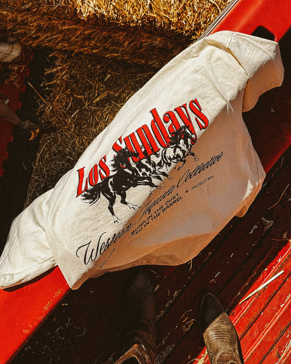Tequila Collective Tee - Off White/Black