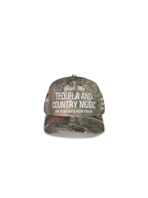 Tequila & Country Music Hat - Camo