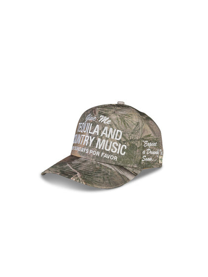 Tequila & Country Music Hat - Camo
