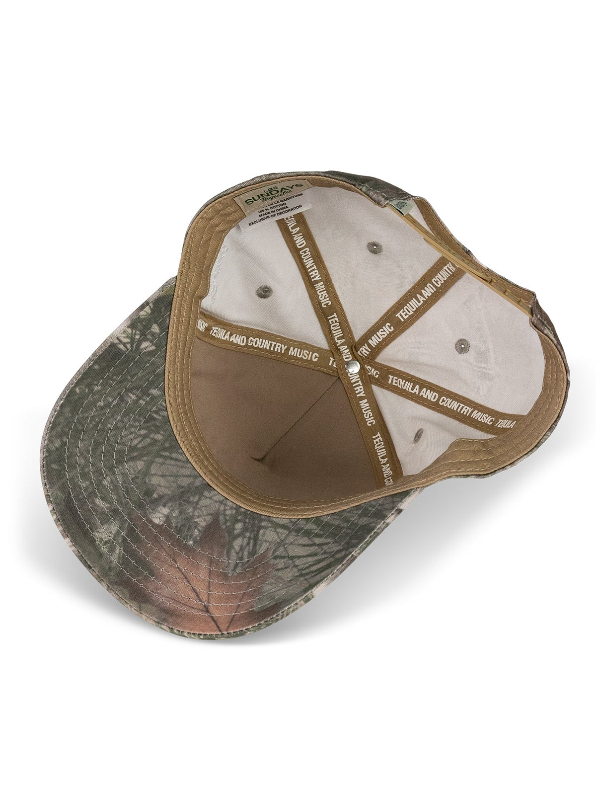 Tequila & Country Music Hat - Camo