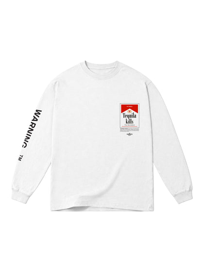 The Kills Two L/S Tee - Blanc White