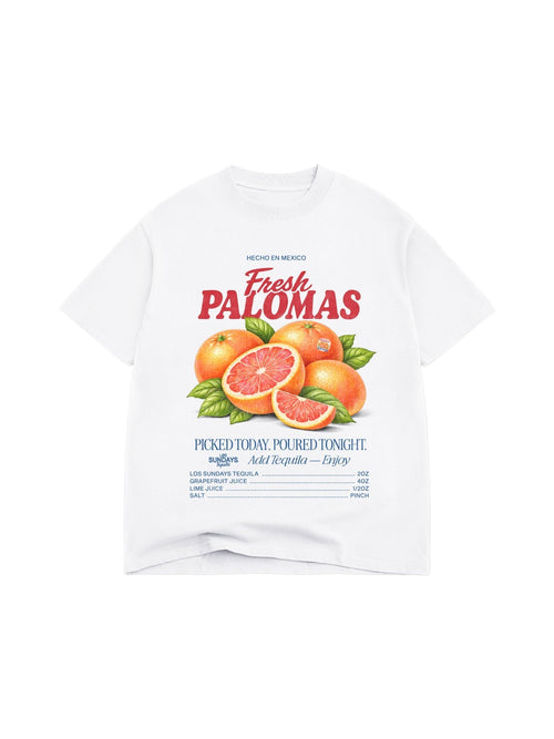 The Market Tee - Blanc White