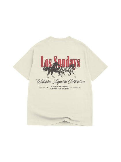 Tequila Collective Tee - Off White/Black