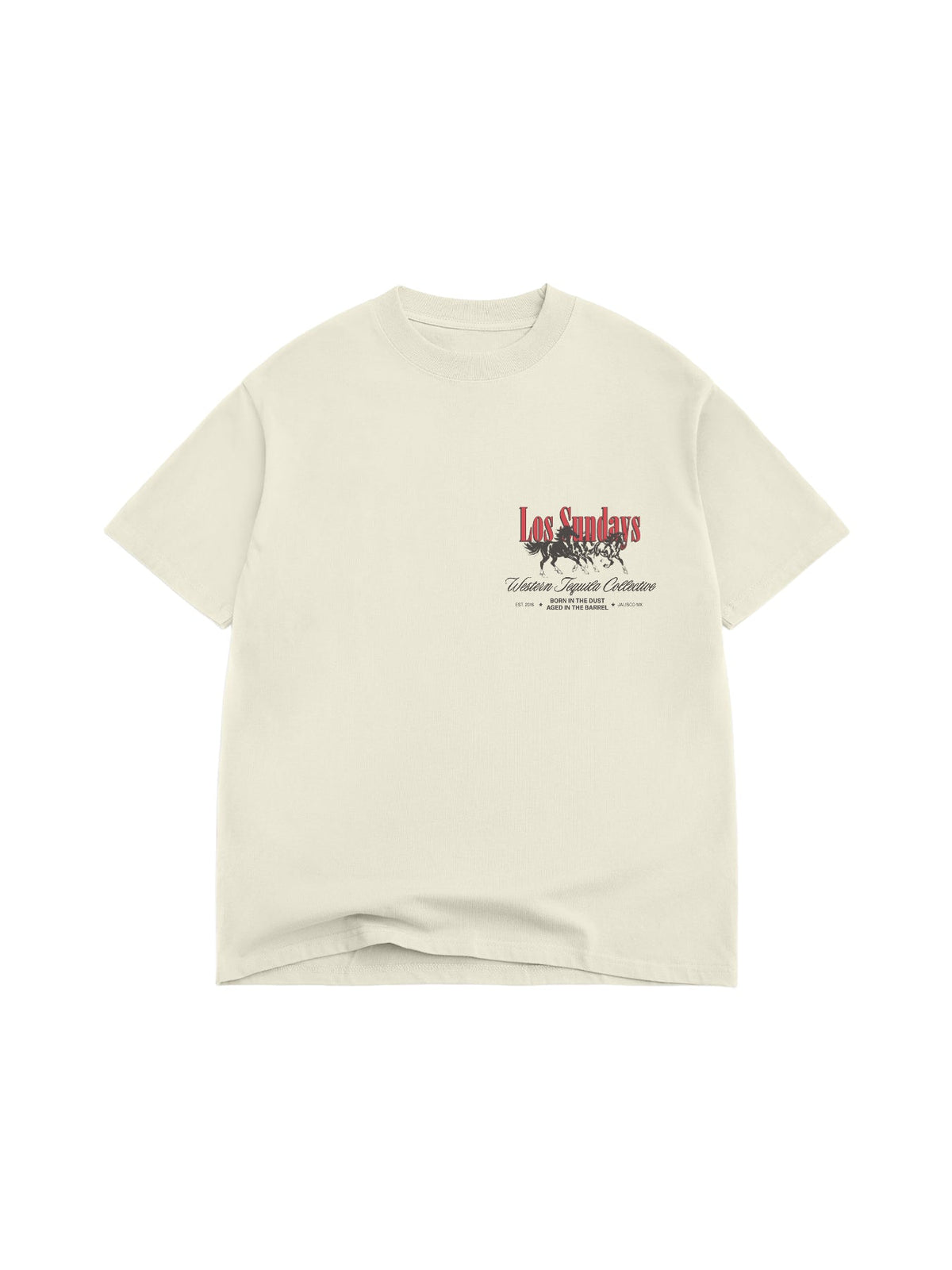 Tequila Collective Tee - Off White/Black