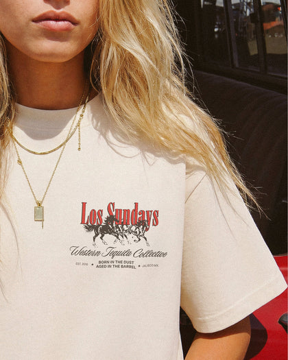 Tequila Collective Tee - Off White/Black