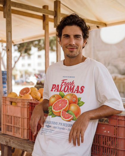 The Market Tee - Blanc White