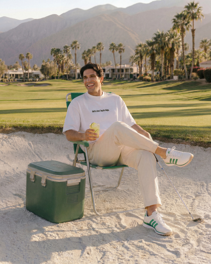 The Fairway Tee - Blanc White / Black