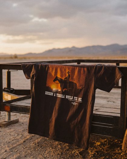 The Reckon Tee - Black / White