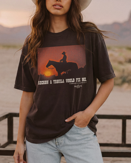 The Reckon Tee - Black / White